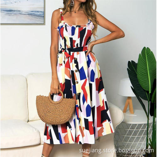 Women Casual Slip Summer Dress